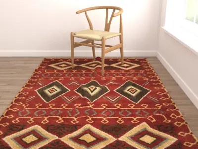 Rugs No 840 Low-poly 3D model