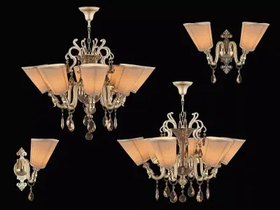 692 Guarda Osgona Collection of Lamps 3D Model Pack