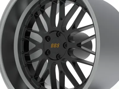 BBS LM273 wheel 3d print model 3D print model