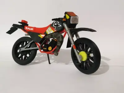 Yamaha dt175 3D print model