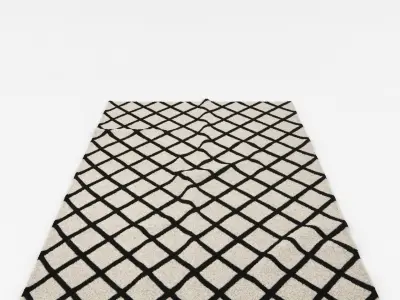 Rugs No 555 Low-poly 3D model
