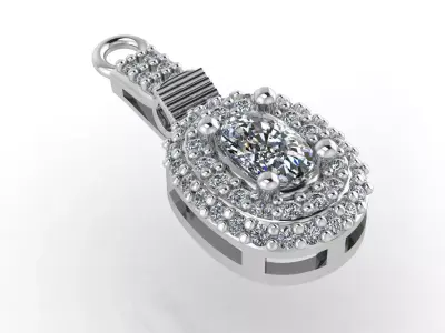 Women Pendants 3DM STL Pendant Renders Details 3D print model 3D print model