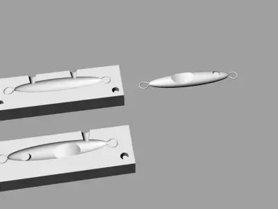 mold jiging vibrator 3D model