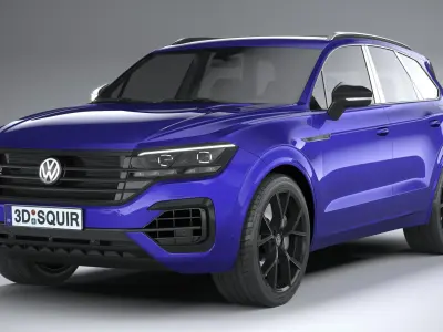 Volkswagen Touareg R 2021 3D model
