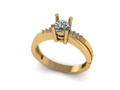 wedding ring  3D print model