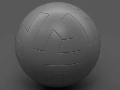 Telstar Soccer Ball 3D model