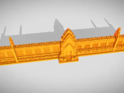  Vat Phou Laos - V2 3D print model