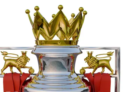 English Premier League trophy 3D Model 3D model