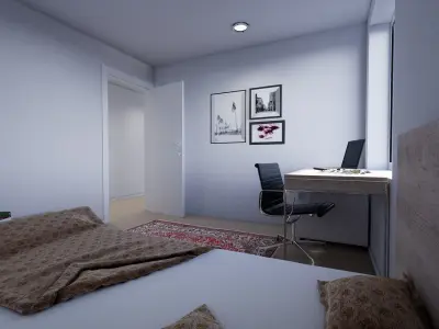 VR Interior-UNREAL ENGINE  Free low-poly 3D model