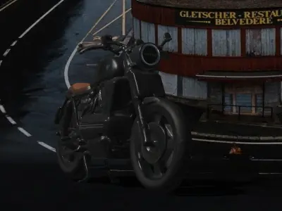 classic motor 3D model