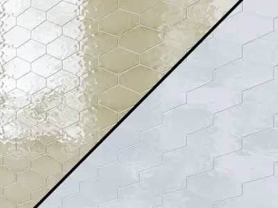 Cifre ceramica viena Wall tiles 3D model