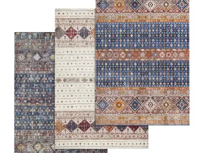 Rug Set 1306 3D model