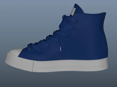 Shoe sneaker 3D model