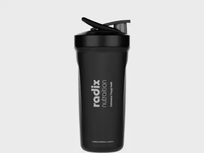  3D Sport Shaker Bottle Model 3D model