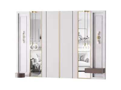 Decorative Wall panel  57 3D model