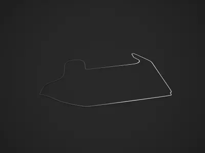 Las Vegas Street Circuit - USA - 3D Printable 3D print model