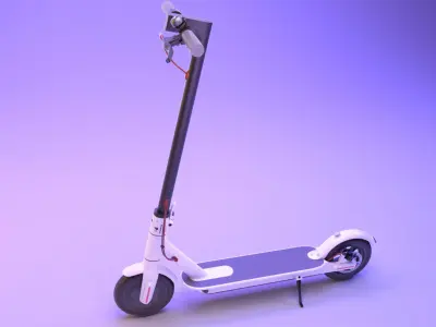 3D Collection of 5 versions of scooters 3D model