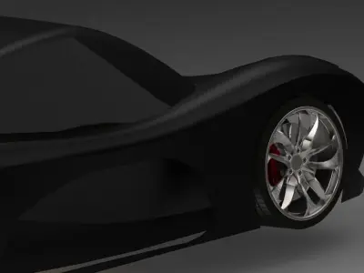 Super Car Test 3D model