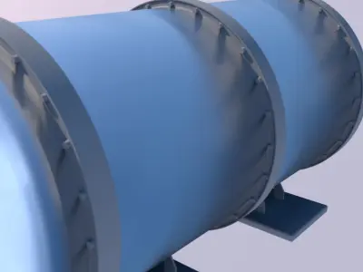 Tanker tank Free 3D model