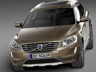 Volvo XC60 2014 3D model
