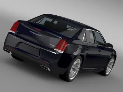 Chrysler 300C Platinum AWD LX2 2017 3D model