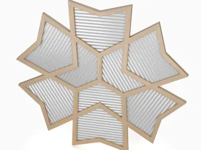 Wall Decor 3D model 4