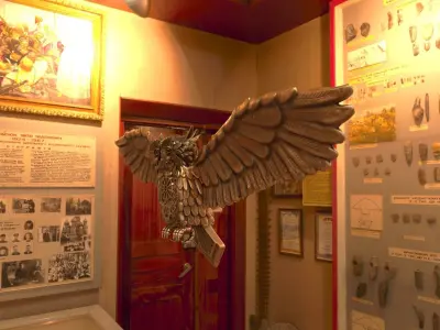 Steampunk Owl 3D model