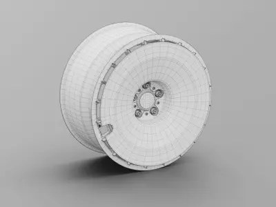 fifteen52 Turbomac Turbofan Rim 3D Model 3D model