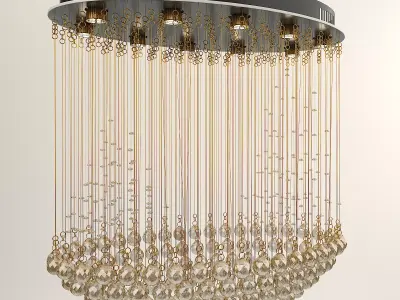 Crystal Chandelier 3D model