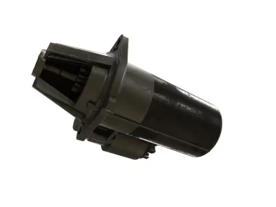 Starter Motor Low-poly 3D model