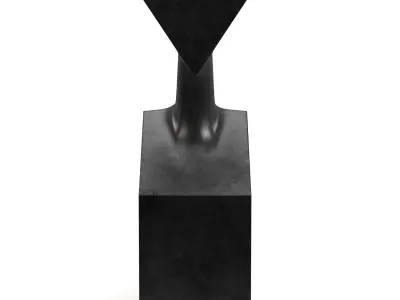 The Muses Thalia Bronze Sculpture PBR 3D model