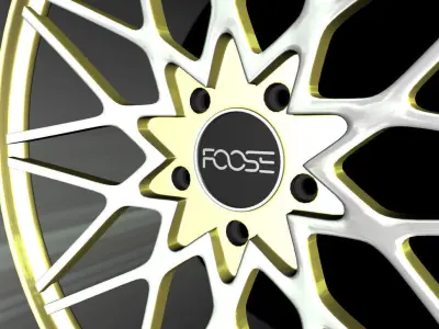 Wheel FOOSE F251 PHOENIX 3D model