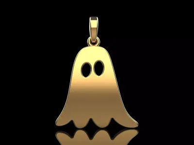 Ghost pendant model 943 3D print model