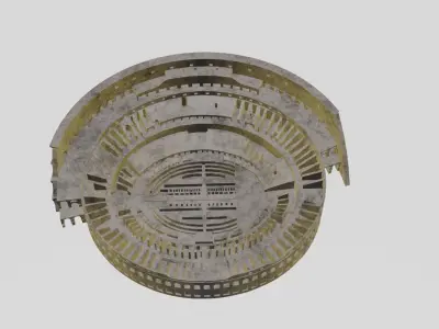 KOLIZEY COLISEUM Free low-poly 3D model
