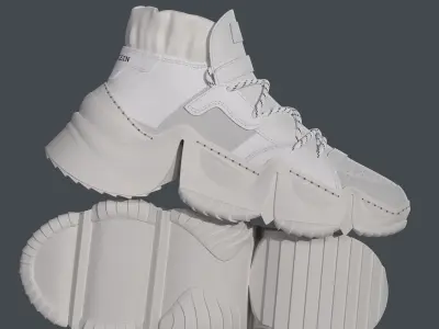 SNEAKER - REAL-TIME 3D MODEL - 4K PBR TEXTURE 3D model