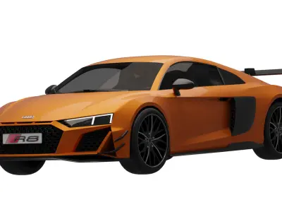 Audi R8 Coupe 2025 3D model