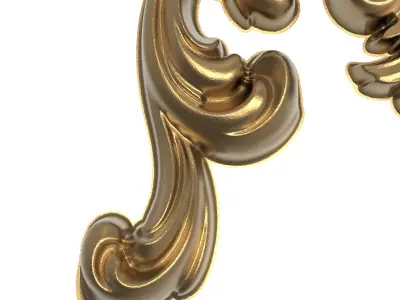  decorative pattern ready for 3D printing 3D model