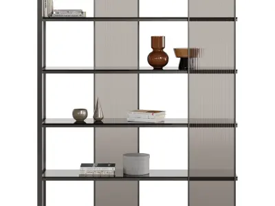 Bookcase Giselle Plus 3D model