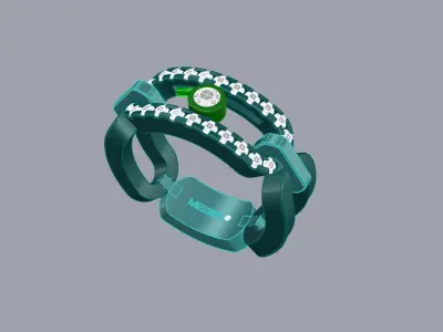 Messika Ring Move 3D print model