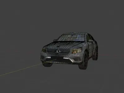 Mercedes-Benz GLC Coupe 2020 3d model 3D model
