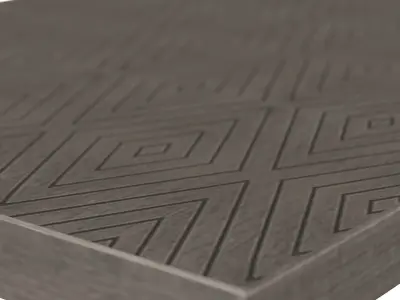 Cutler C Table in Antique Pewter 3D model