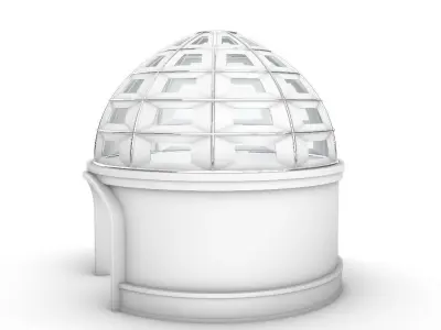 Dome Temple v1 3D model