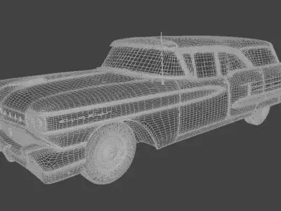1958 Oldsmobile Fiesta Wagon 3D model