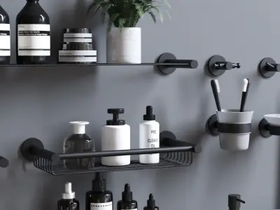 SANCO ERGON Bathroom Accessories 3D model