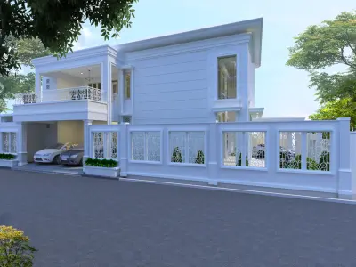 Luxury house 3D model shop