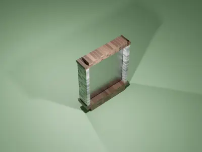 Window Low-poly 3D model buy