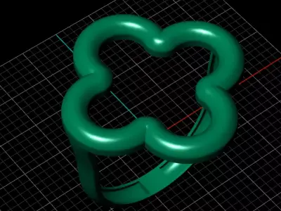 jewelry ring 322 3D print model