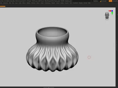 vase 3d print 539  3D print model