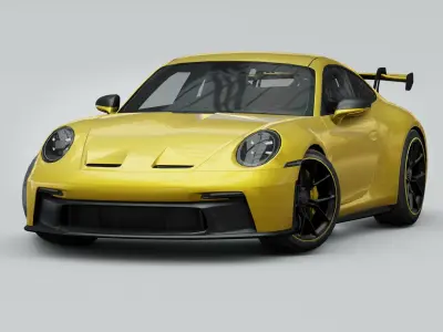 Porsche 911 GT3 992 3D model
