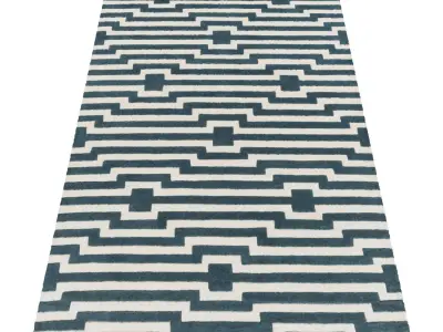 Rug Set 911 3D model